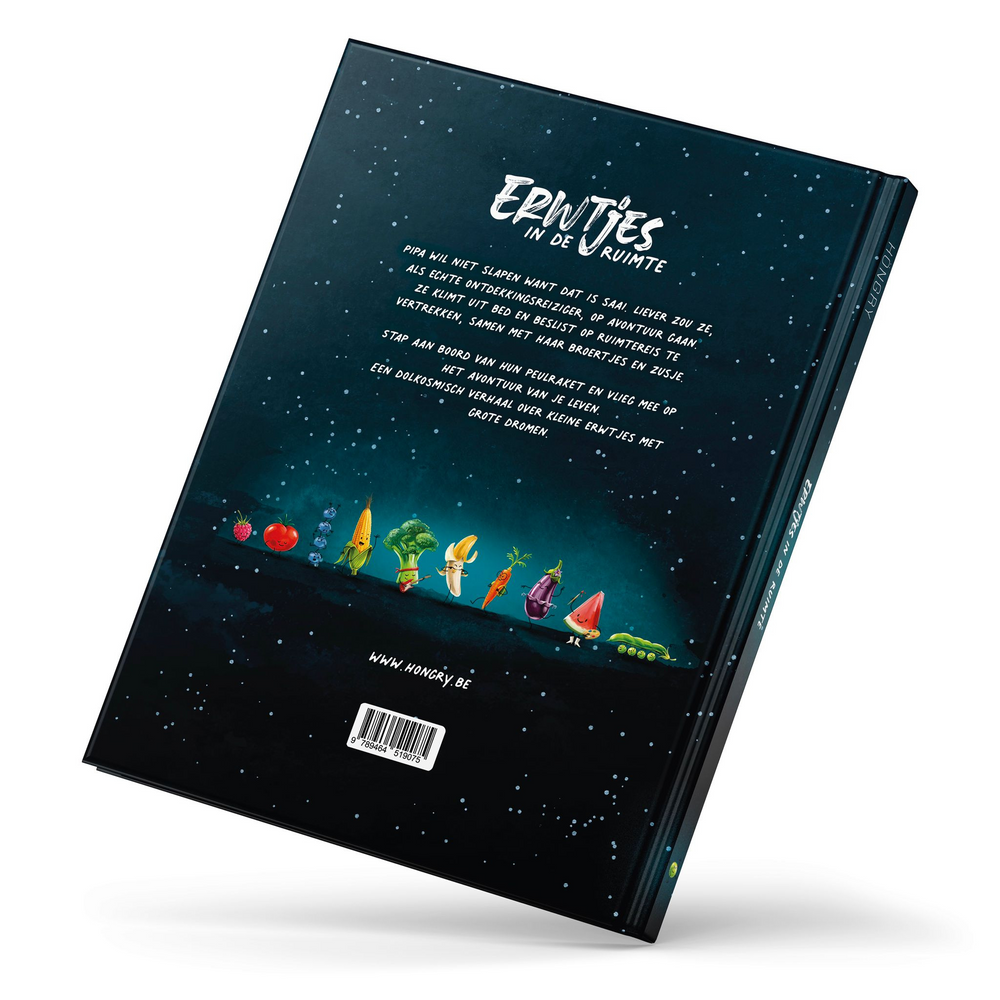 Erwtjes in de ruimte - prentenboek 