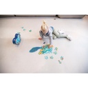 Puzzel pauw