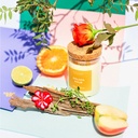 Geurkaars Sandelhout & bergamot