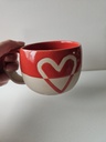 W29 mok met rood hart