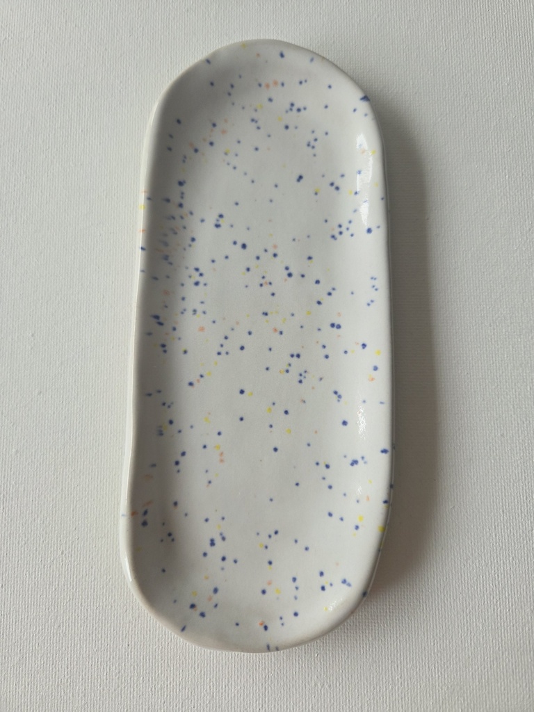 Brillenschaal witte spikkel