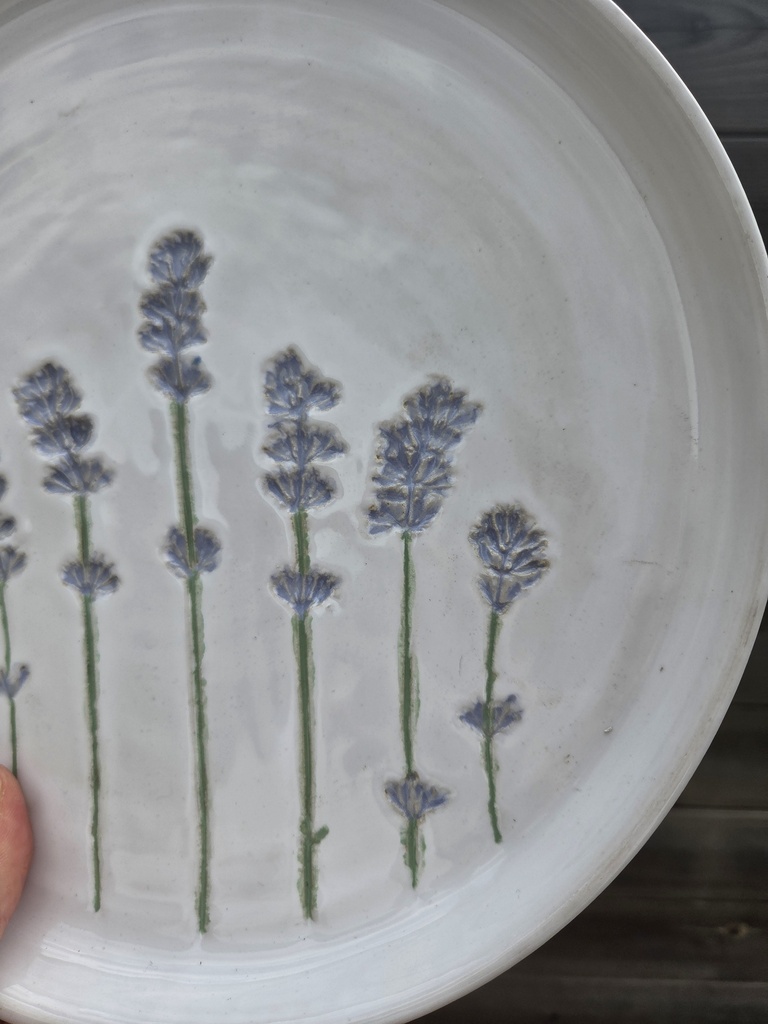 W79 set 4 borden met lavendel