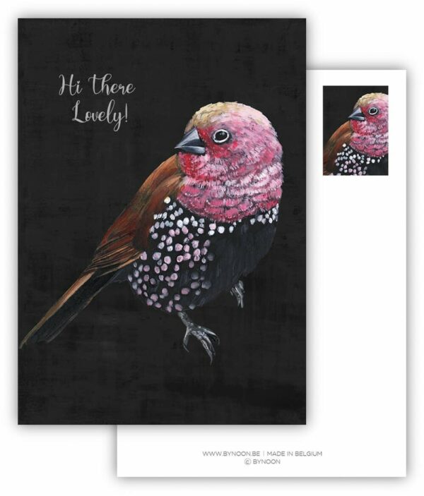 Wenskaart Hi there lovely