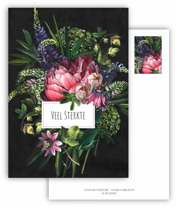 Wenskaart Veel sterkte