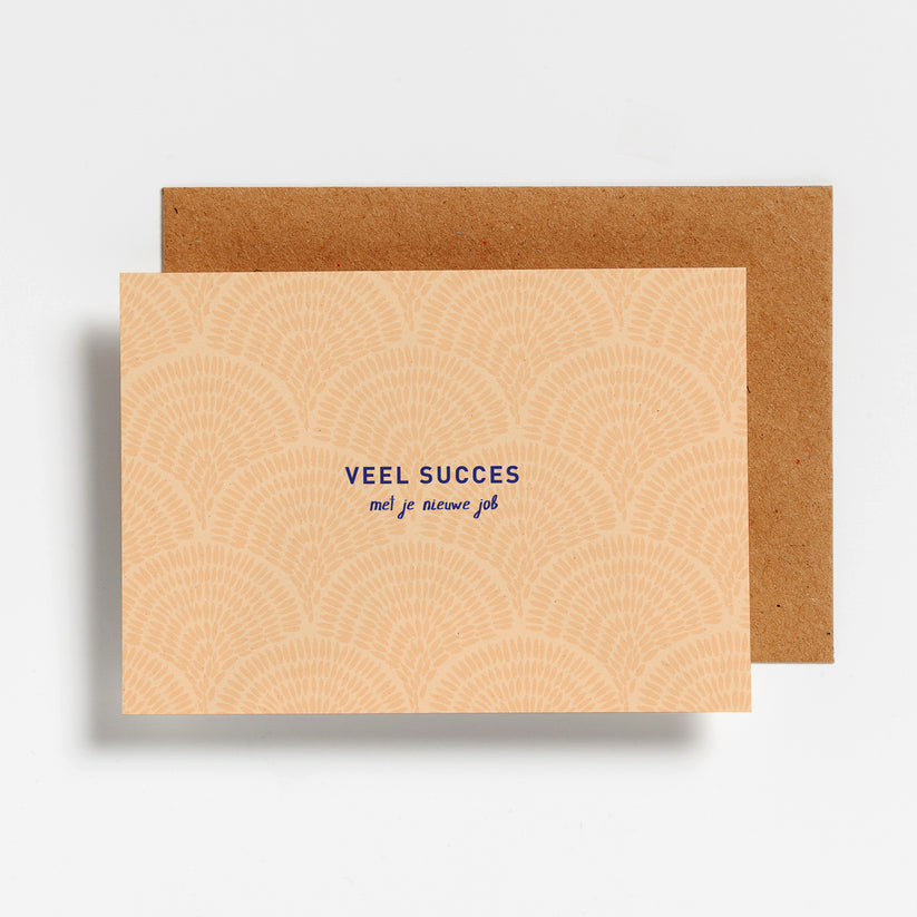 Veel succes met je nieuwe job