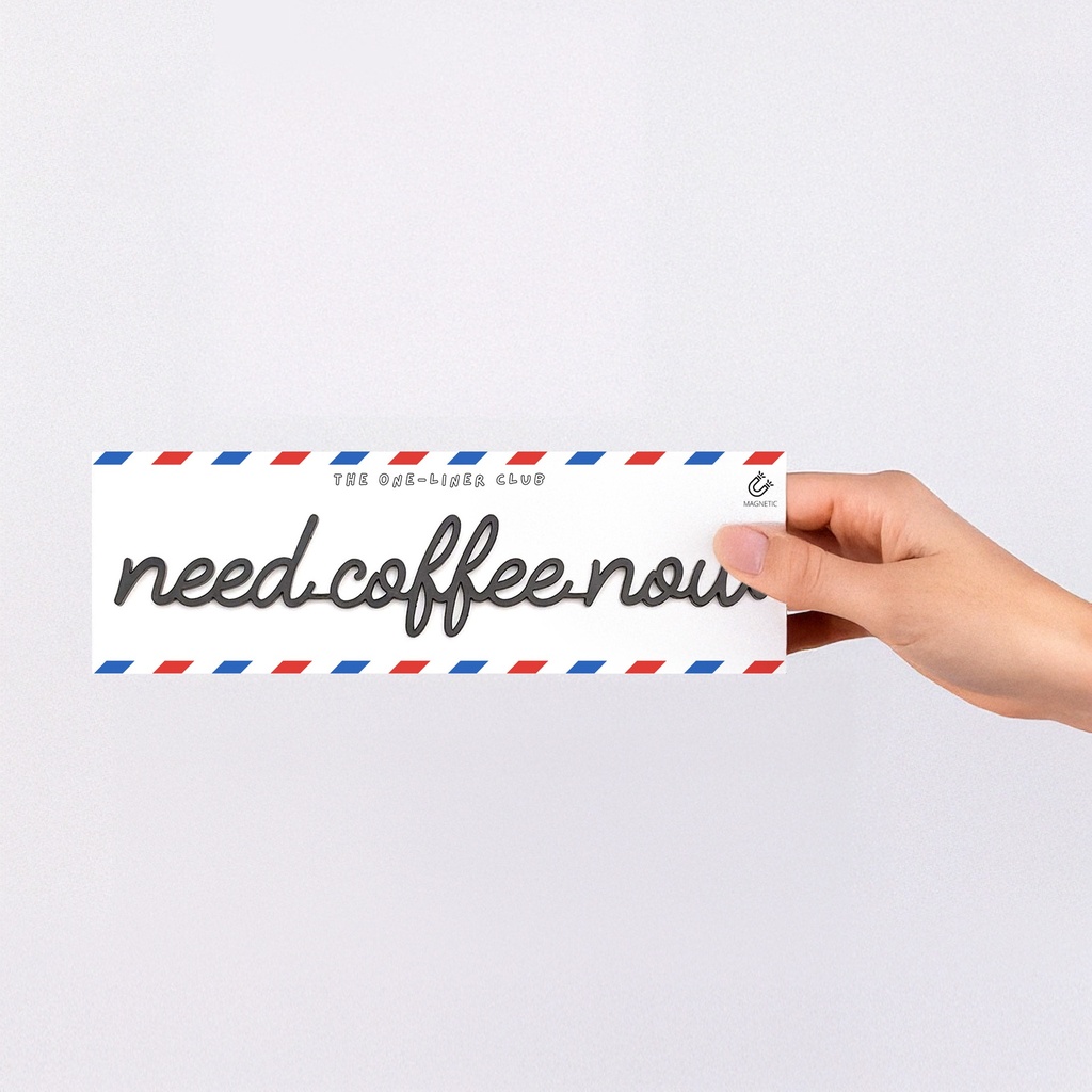 Need coffee now