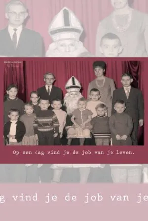 Kaartje - Job van je leven (bordeaux)