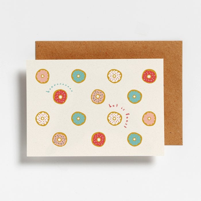 Hoeraaa! Het is feest (donuts)