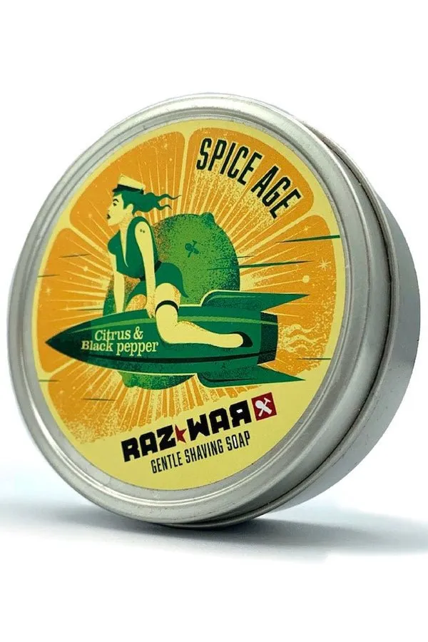 Biologische scheerzeep: Spice Age