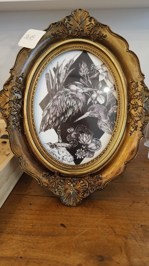 Ingelijste artprint Vijver