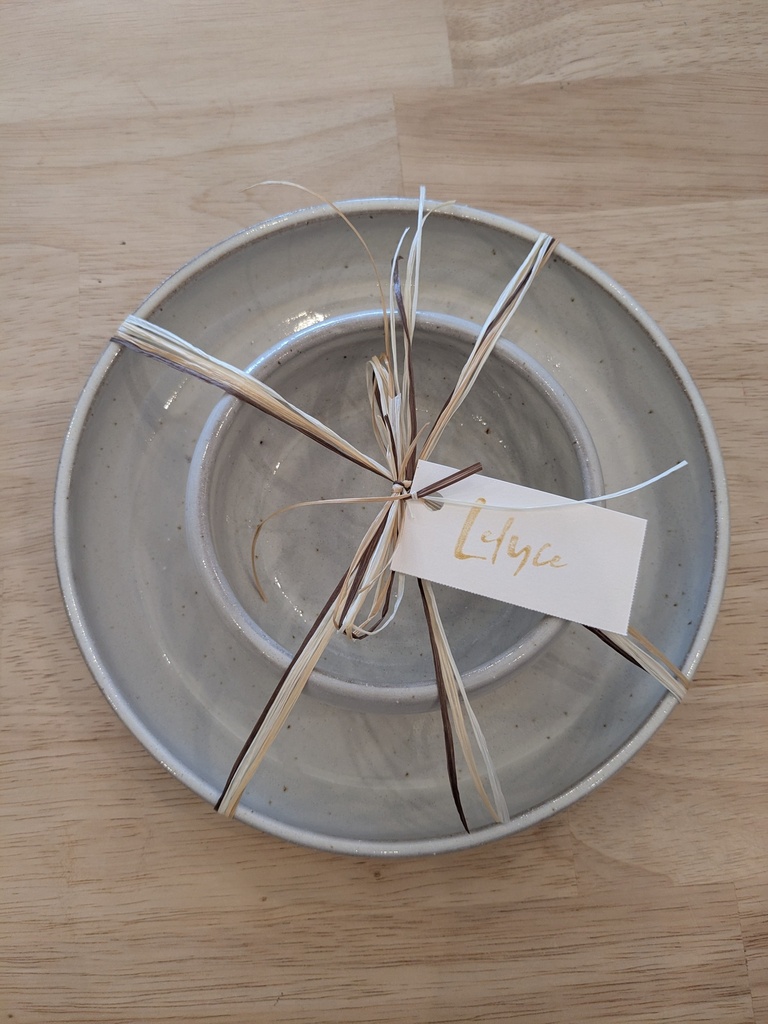 Duo tapas gebroken wit