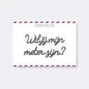 Wil jij mijn meter zijn?