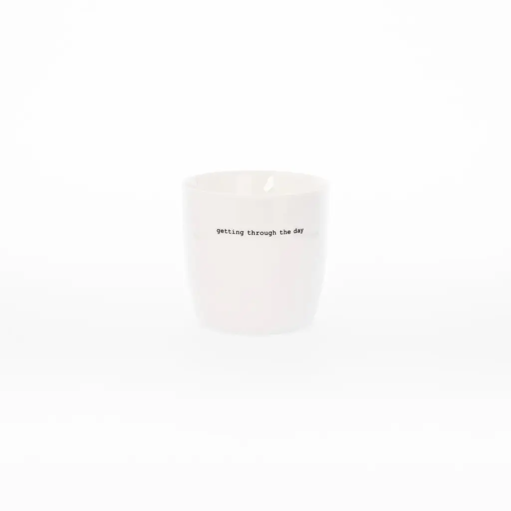 Koffietas getting through