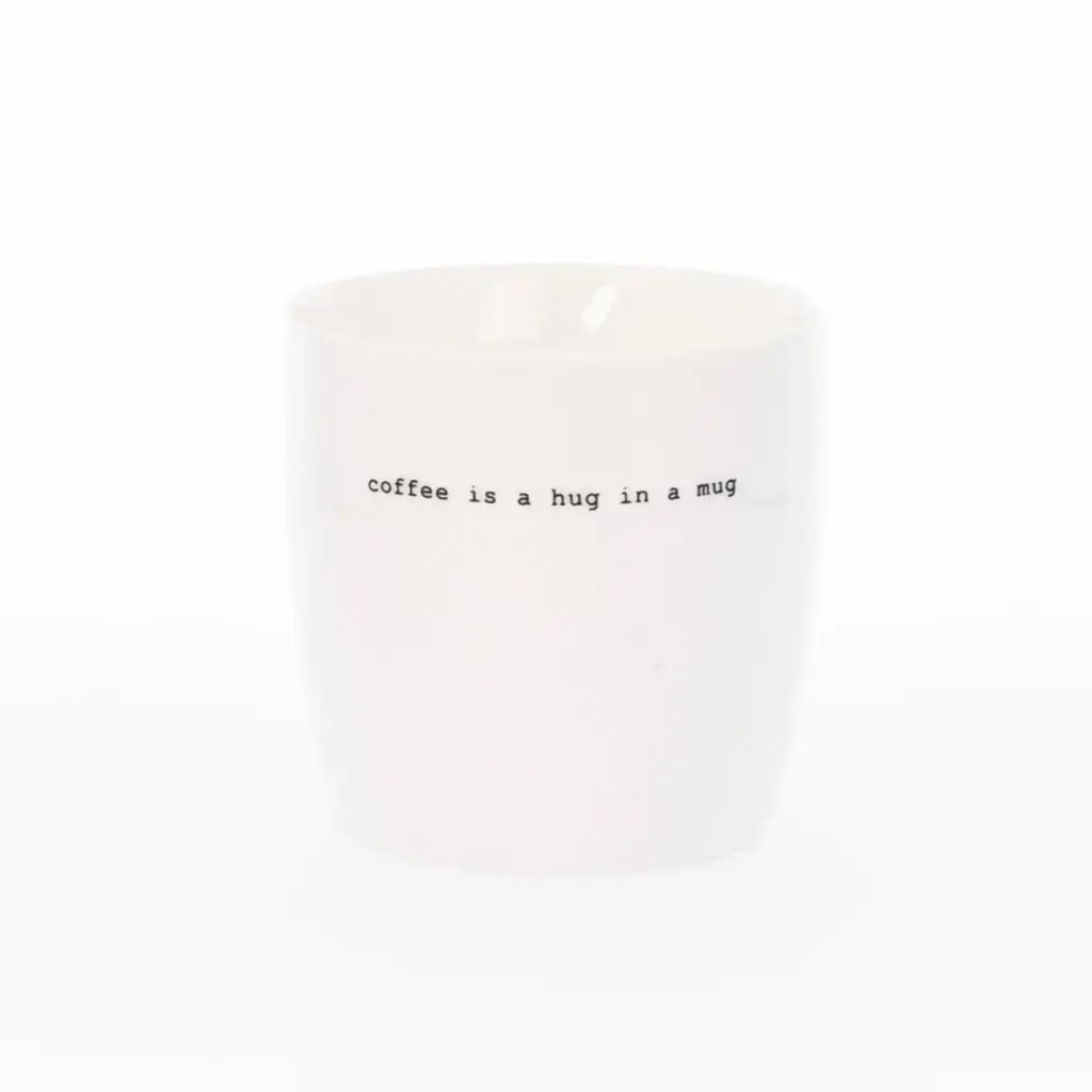 Koffietas big coffee is a hug