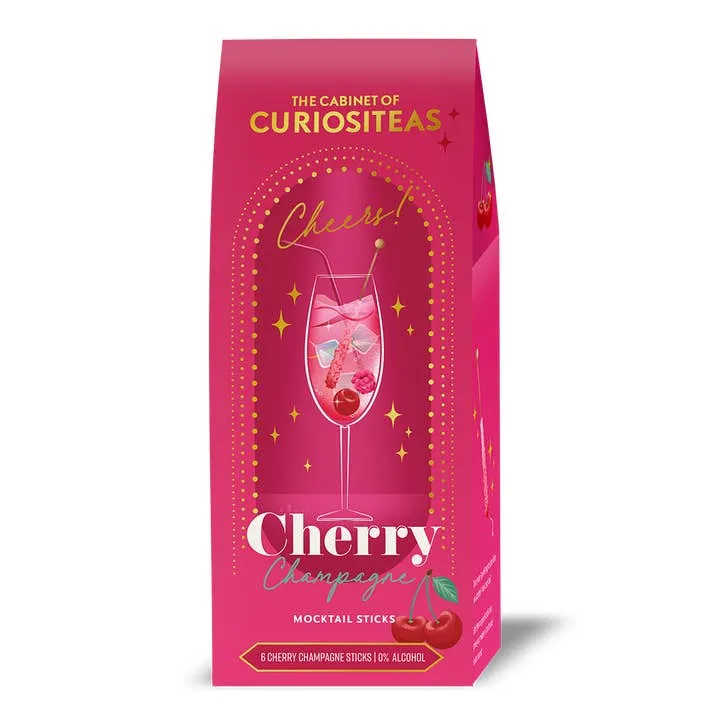 Cherry Champagne Drinks (6 sticks in a box)