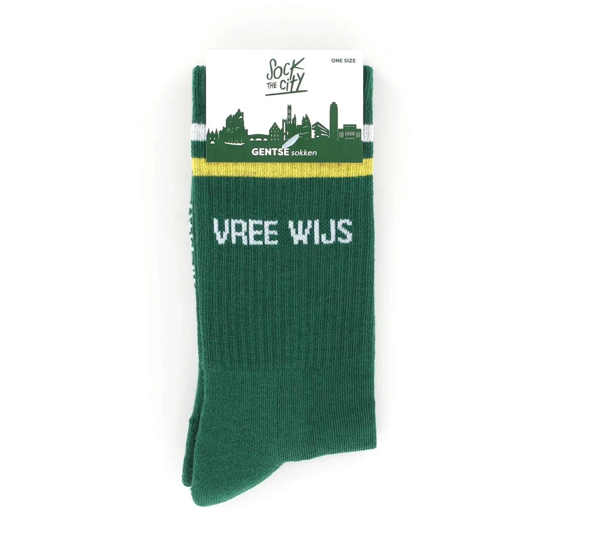 Sokken Vré Wijs retro (groen)