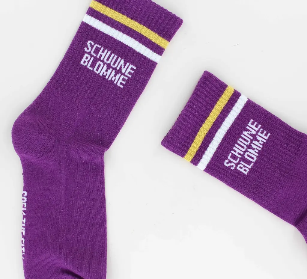 Sokken Schune Blomme