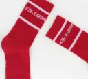 Sokken 'k Zie je Geirn - rood 