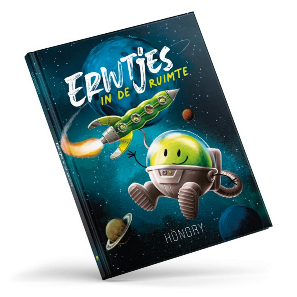 Erwtjes in de ruimte - prentenboek 