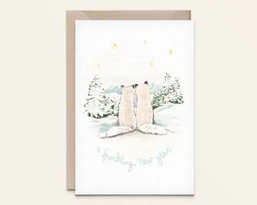 Wenskaart Kerst - Highlanders