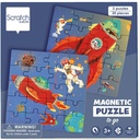 Magnetisch puzzelboek ruimte