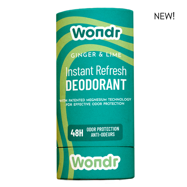 Wondr Ginger & Lime deodorant stick