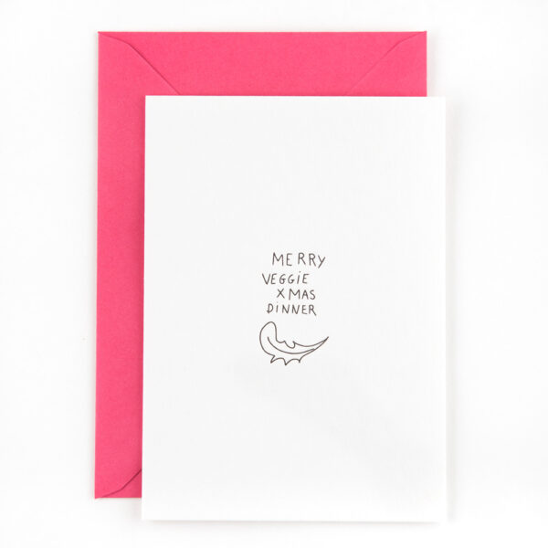 Merry veggie Christmas dinner