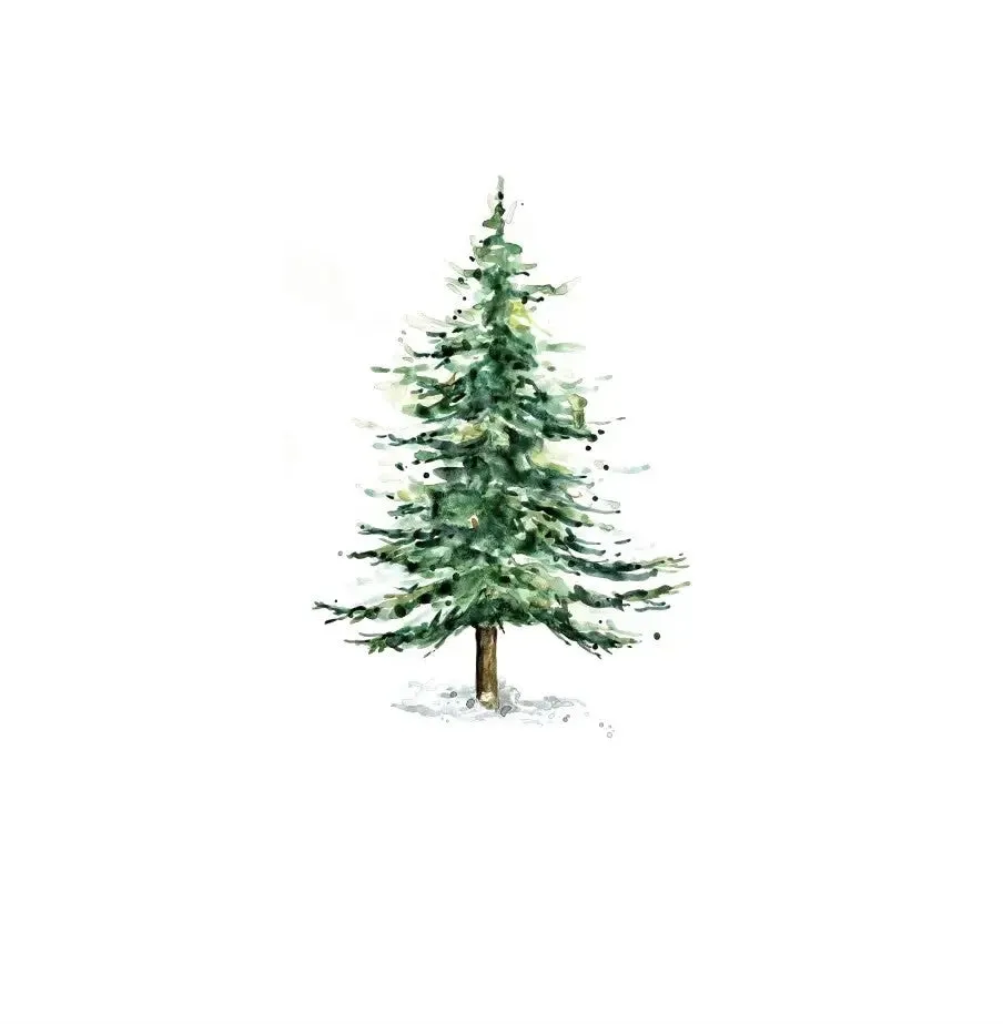 Servetten Christmas Tree