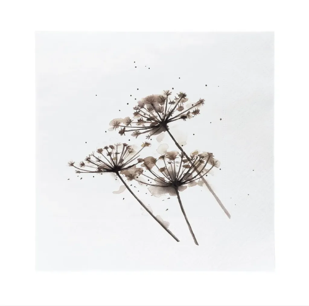 Servetten Flower Angelica