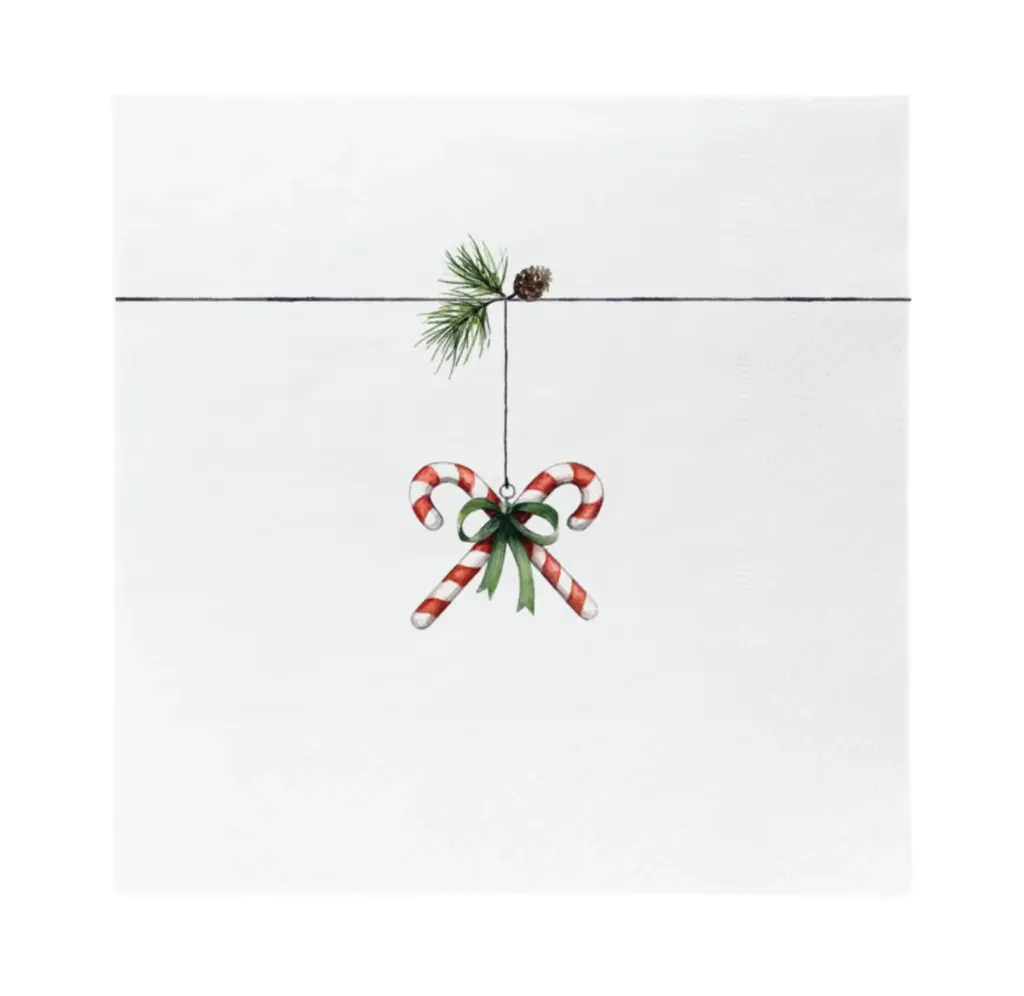 Servetten Christmas Candy