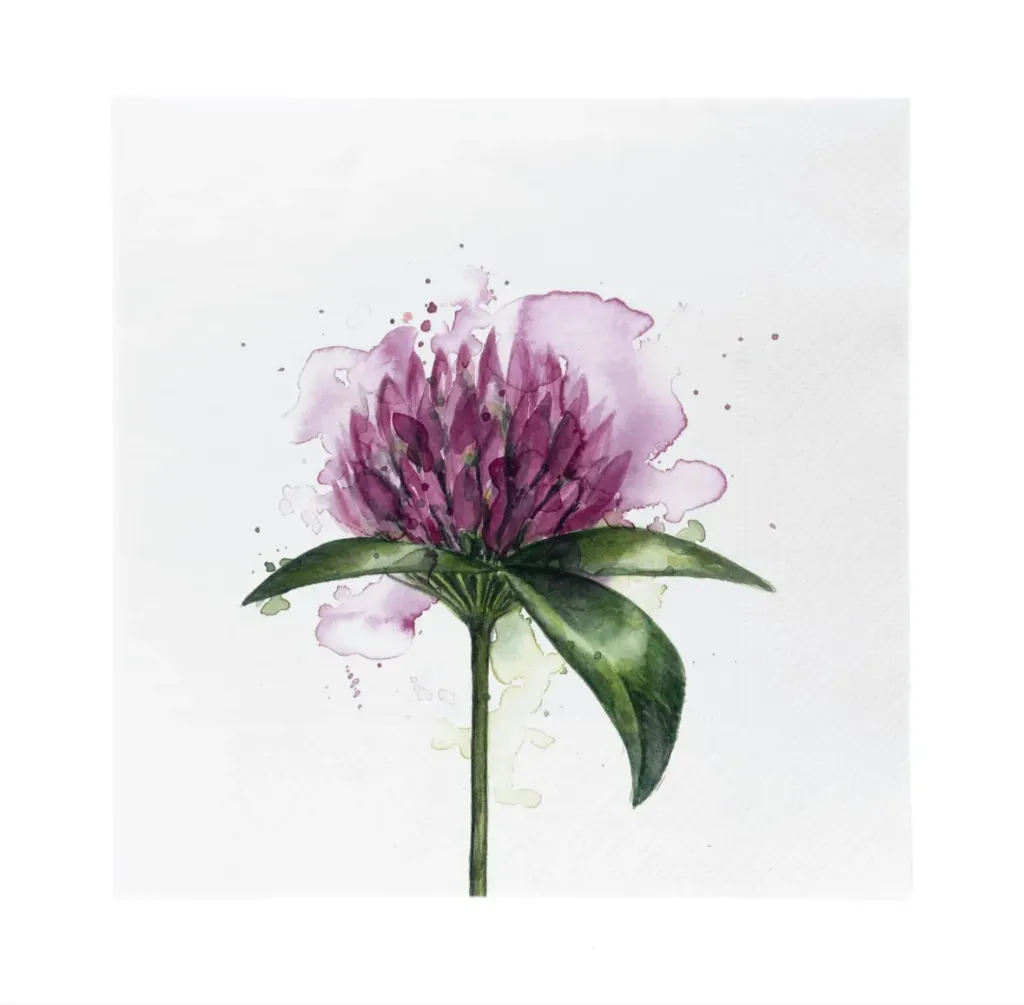 Servetten Clover Flower
