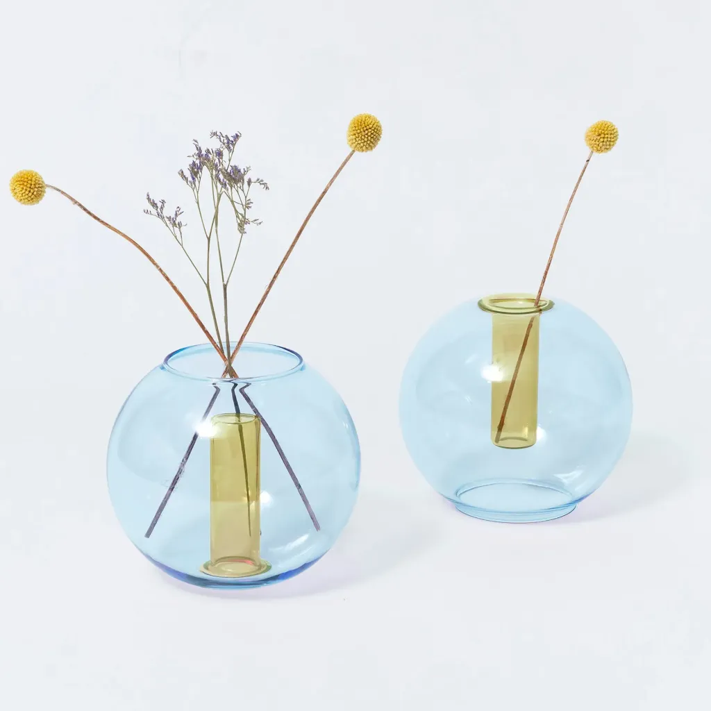 Bubble Vase - M - Yellow