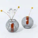Bubble Vase - M - Amber