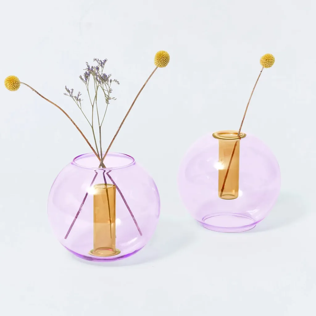Bubble Vase - M - Peach