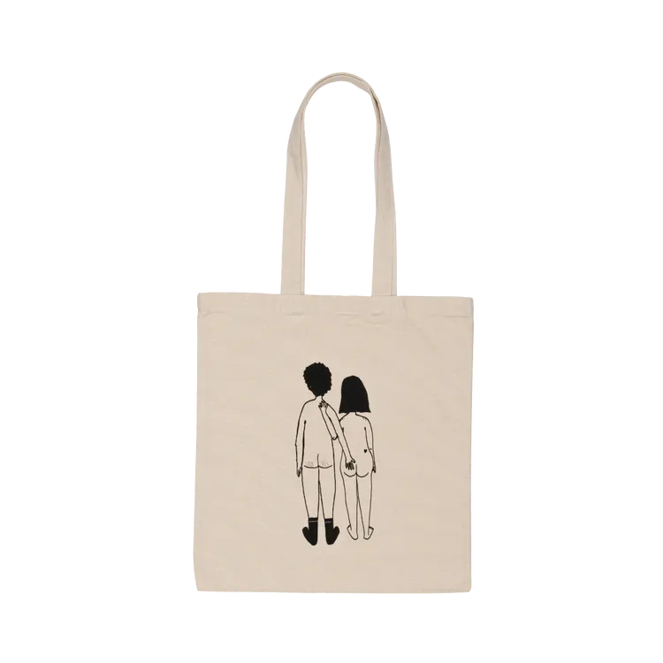 Tote bag naked couple back