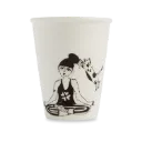 Beker zen with cats