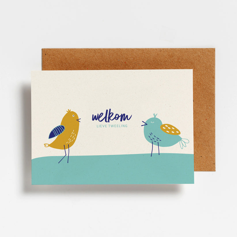 Welkom lieve tweeling