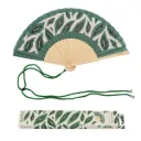 Waaier groene blaadjes