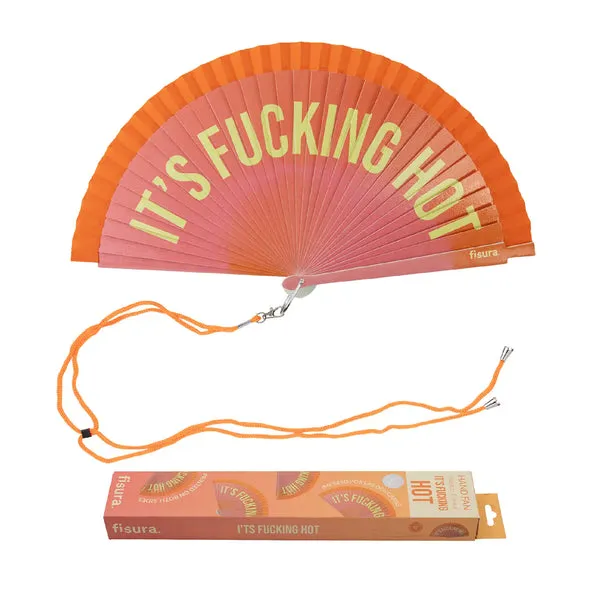 Waaier 'it's fucking hot'