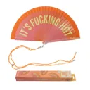 Waaier 'it's fucking hot'