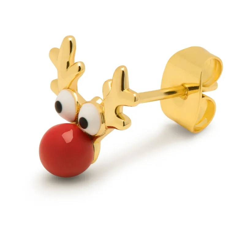 Rudolph 1 pcs - Gold Plt