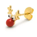 Rudolph 1 pcs - Gold Plt