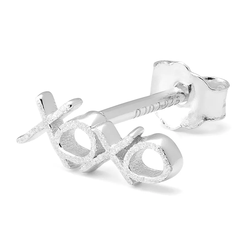 XOXO earring 1 pcs / Silver