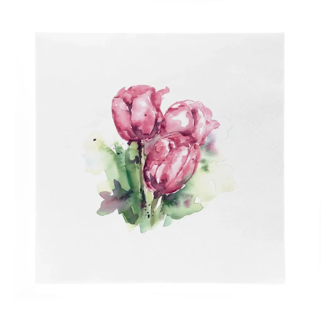 Servetten tulp