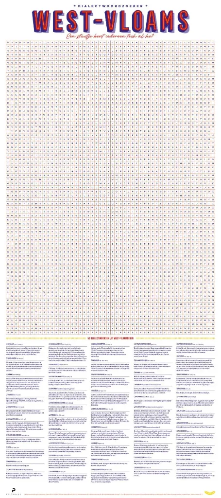 Dialectposter West-Vlaams