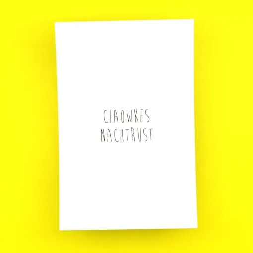 Ciaowkes nachtrust