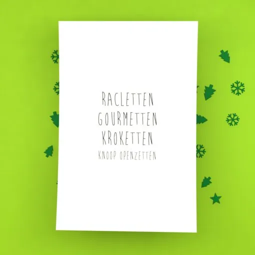 Racletten gourmetten