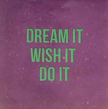Dream it wish it roze/groen