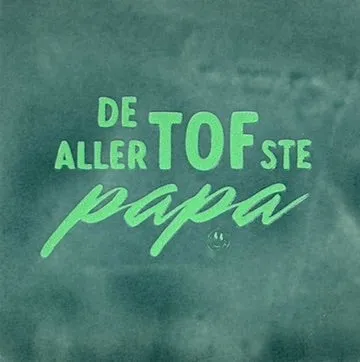 De allertofste papa groen/munt