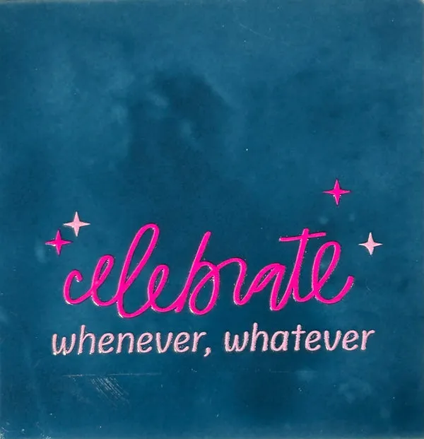 Celebrate petrol/roze